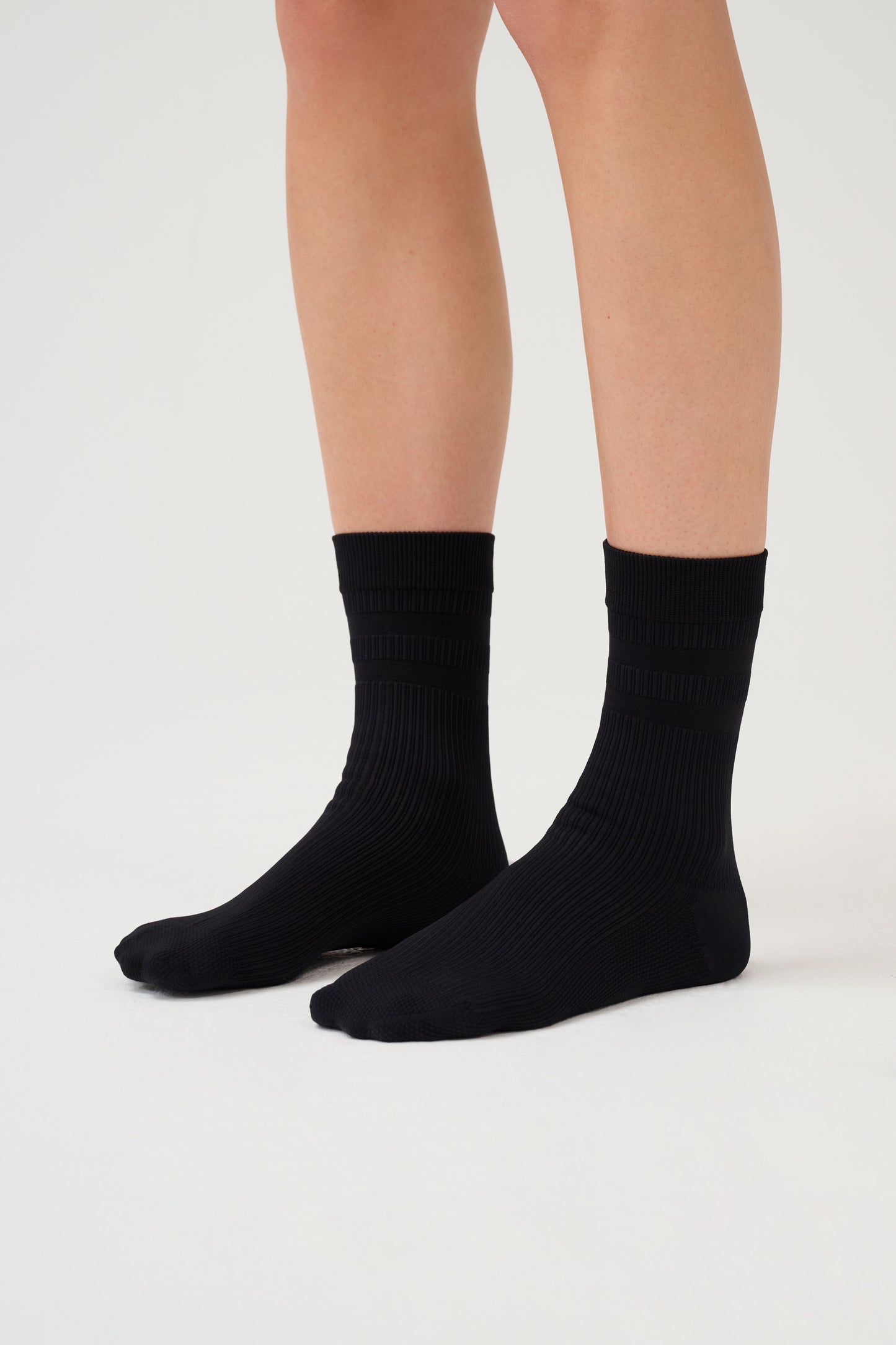 Conscious Compression Crew Ribbed Socks