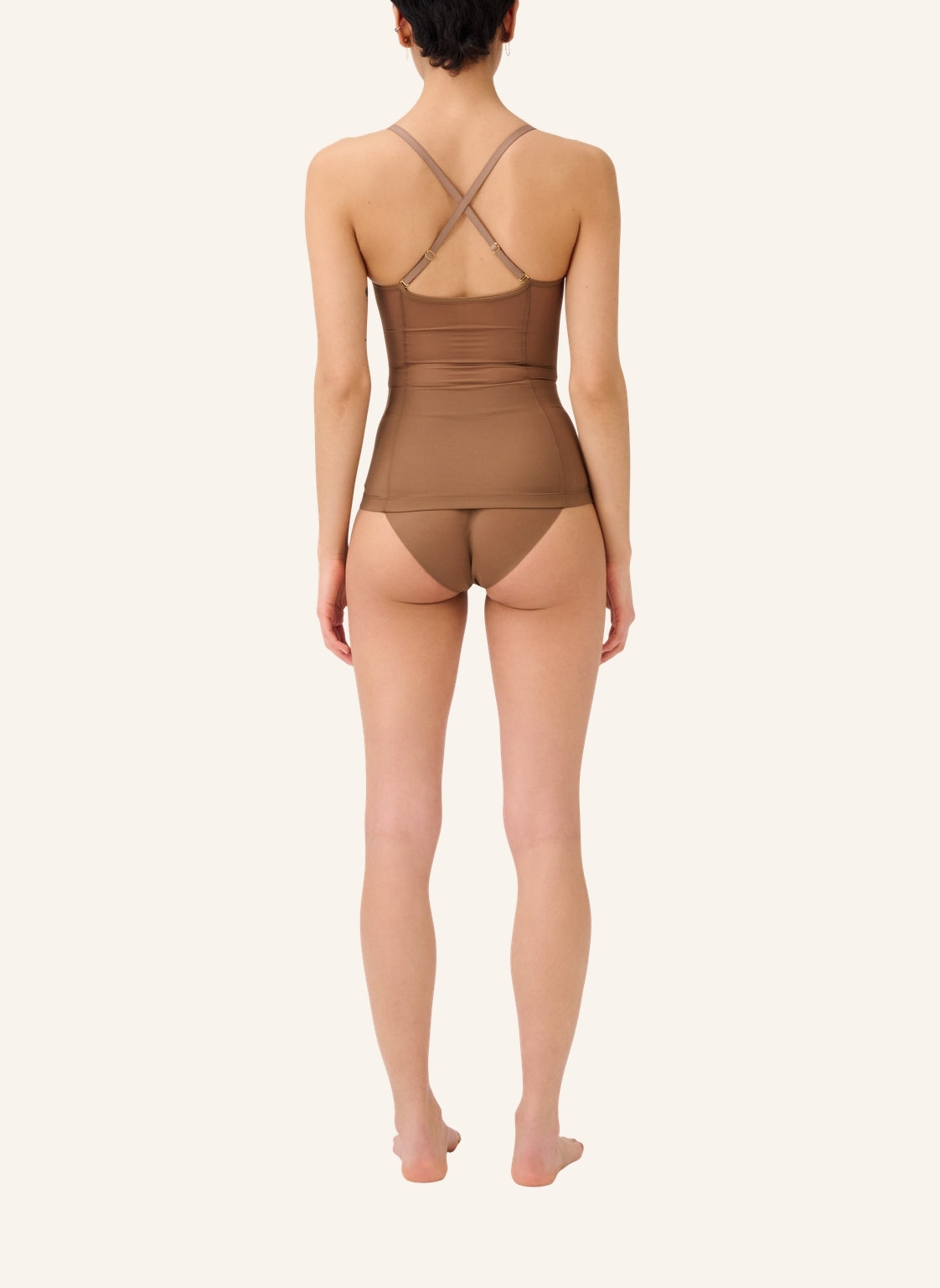 All Mesh Strappy Top