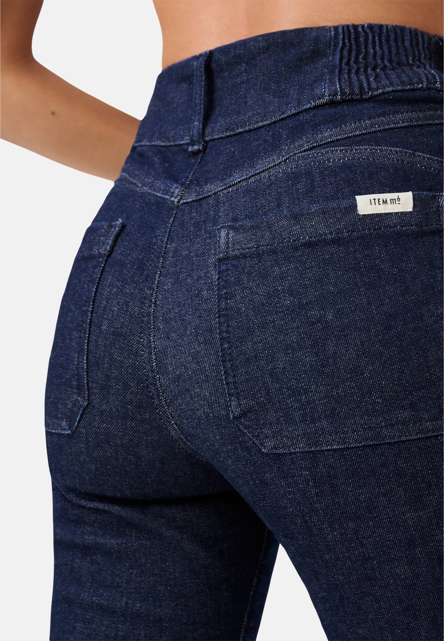 Flared High Rise Denim Pants