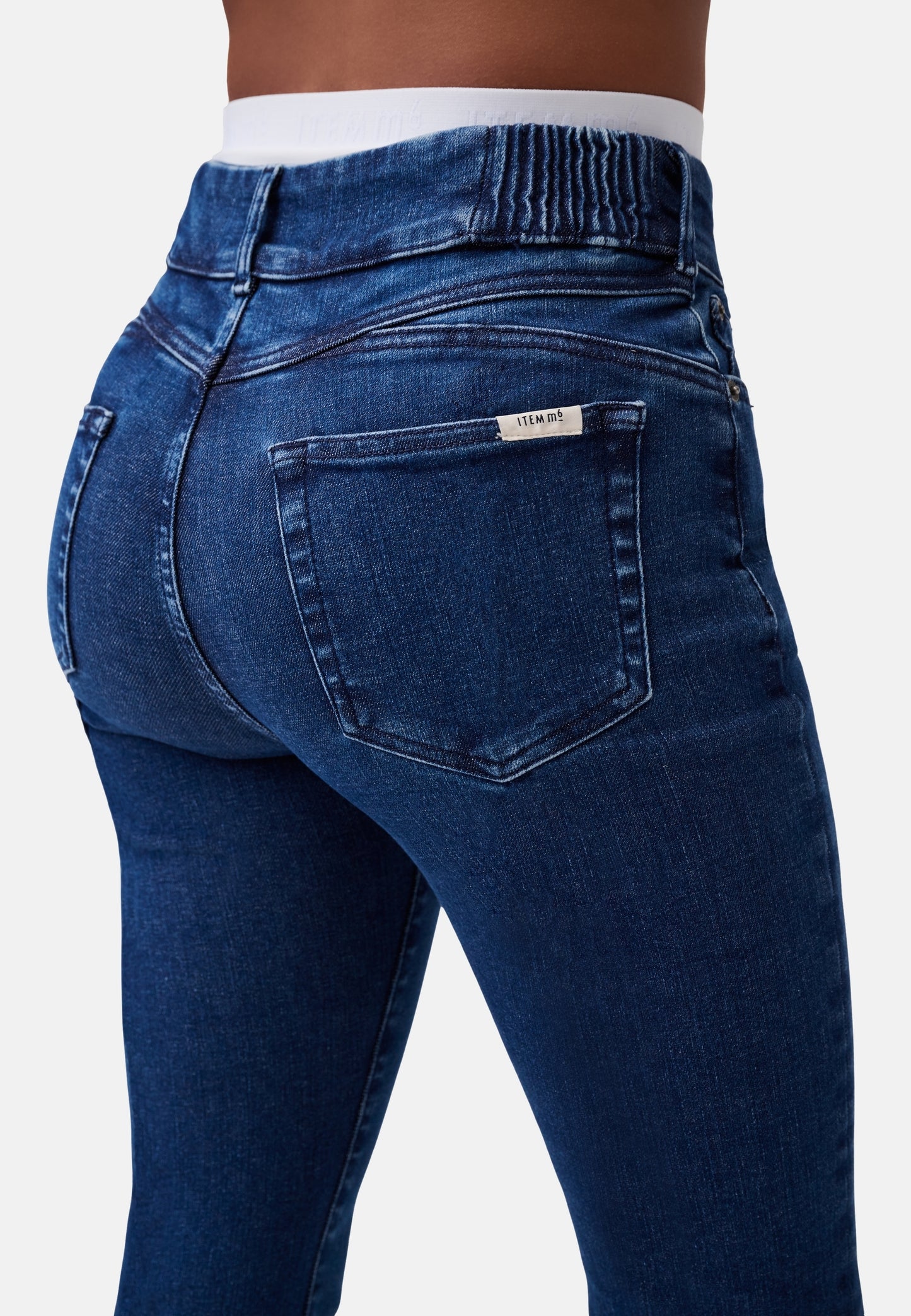Slim High Rise Denim