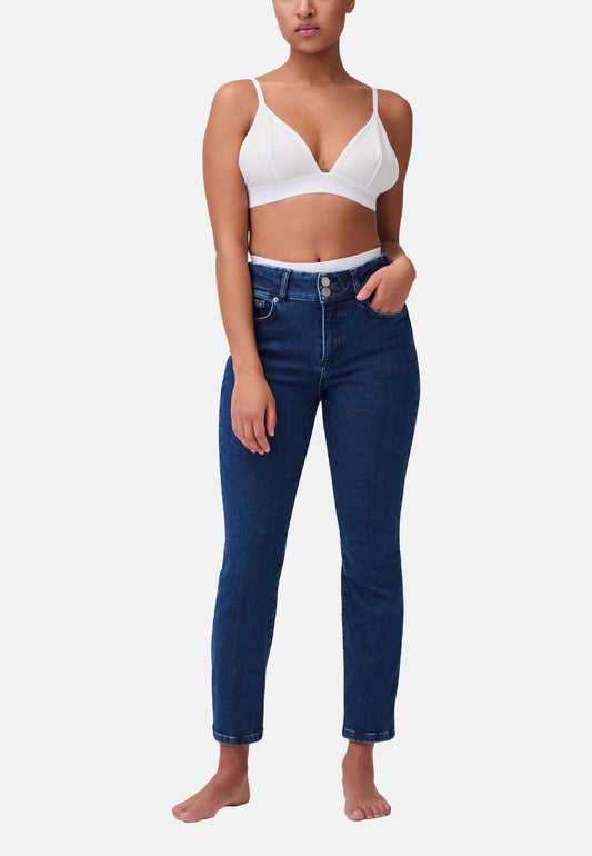 Slim High Rise Denim