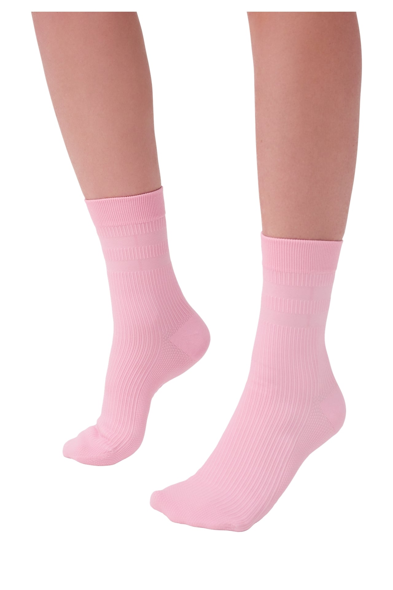 Conscious Compression Crew Ribbed Socks