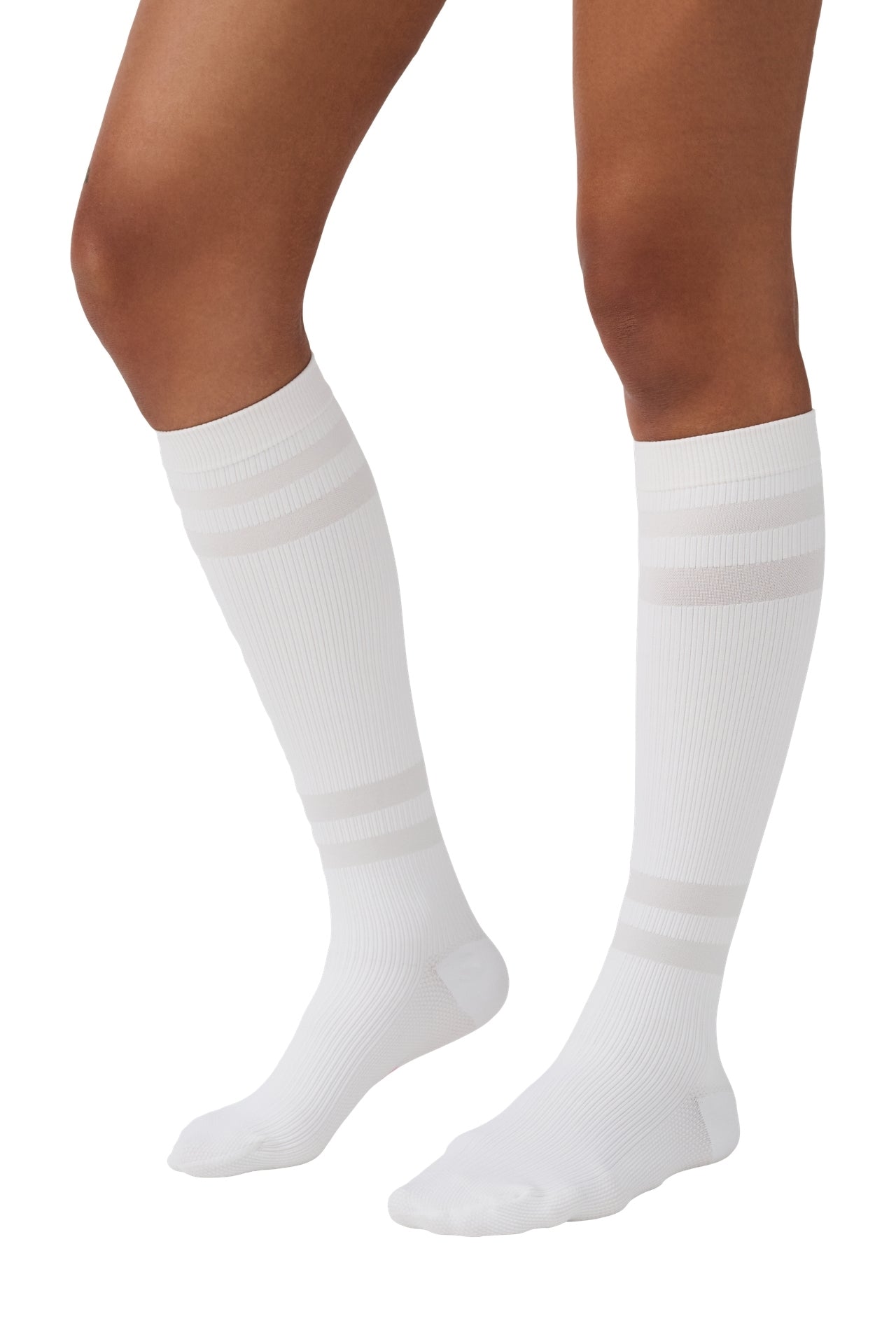 Sneaker cotton conscious ribbed, knee high