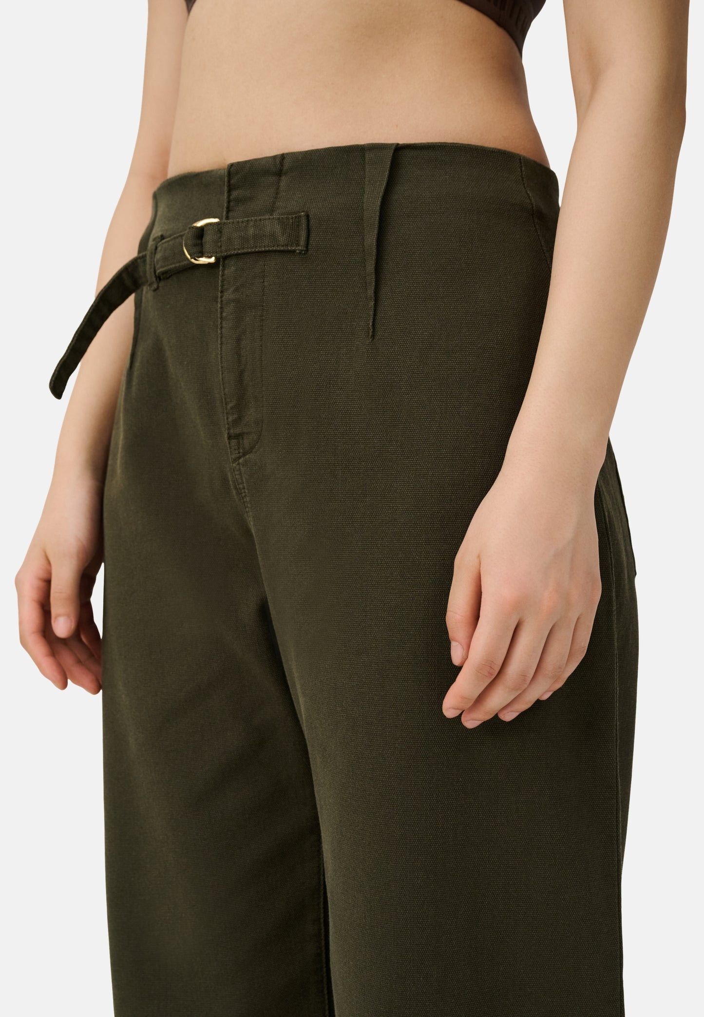 Relaxed High Rise Pants