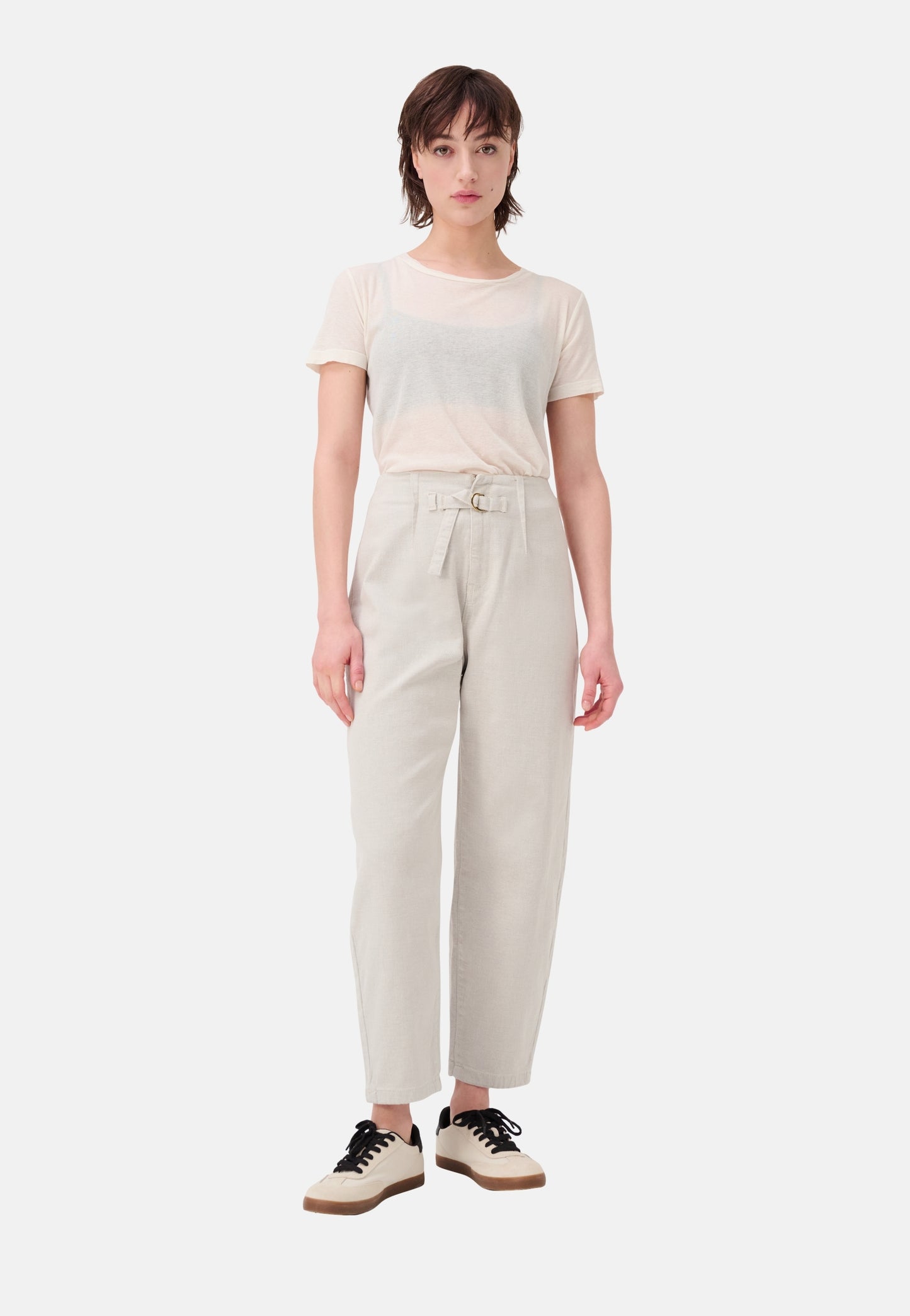 Relaxed High Rise Pants