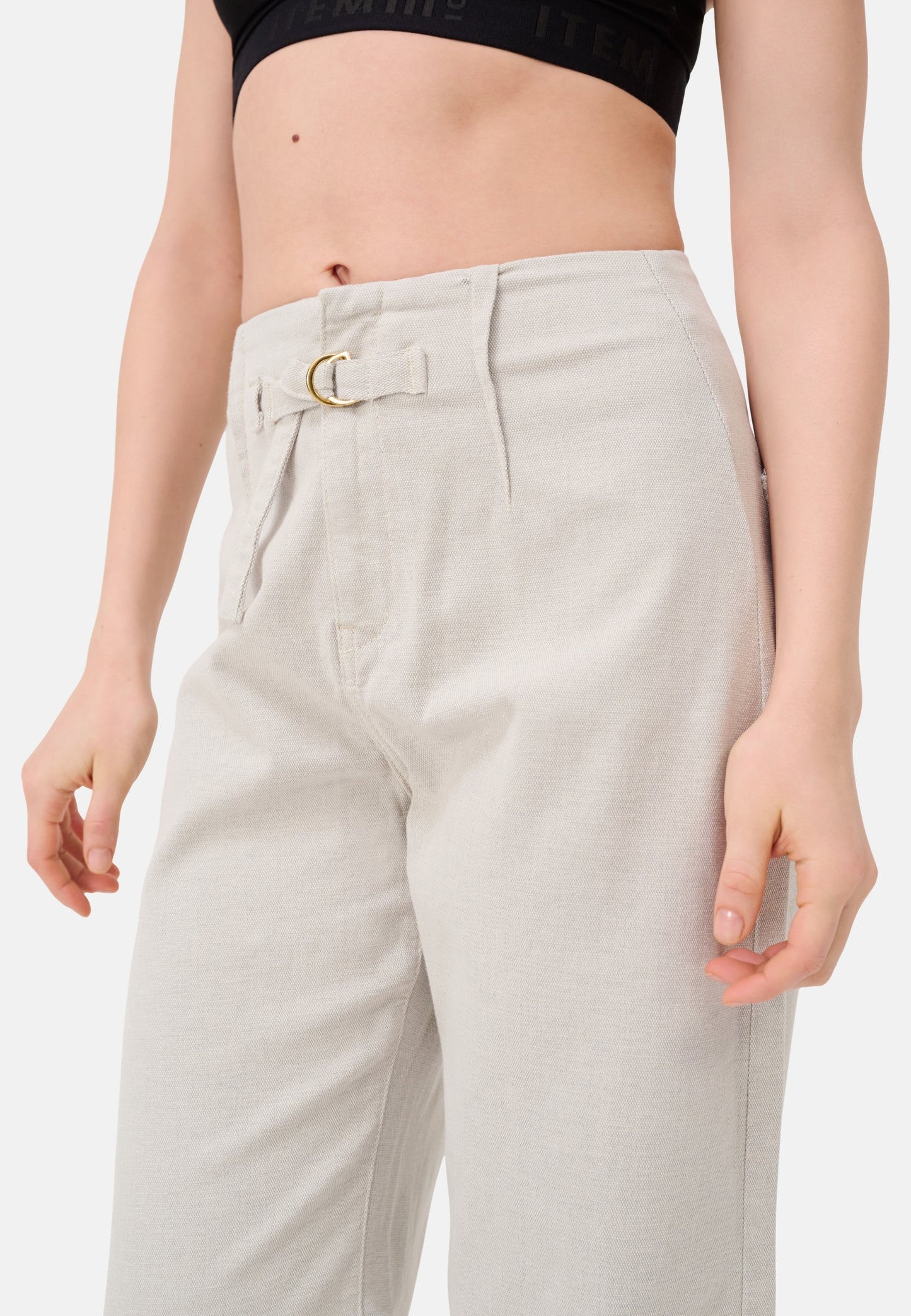 Relaxed High Rise Pants