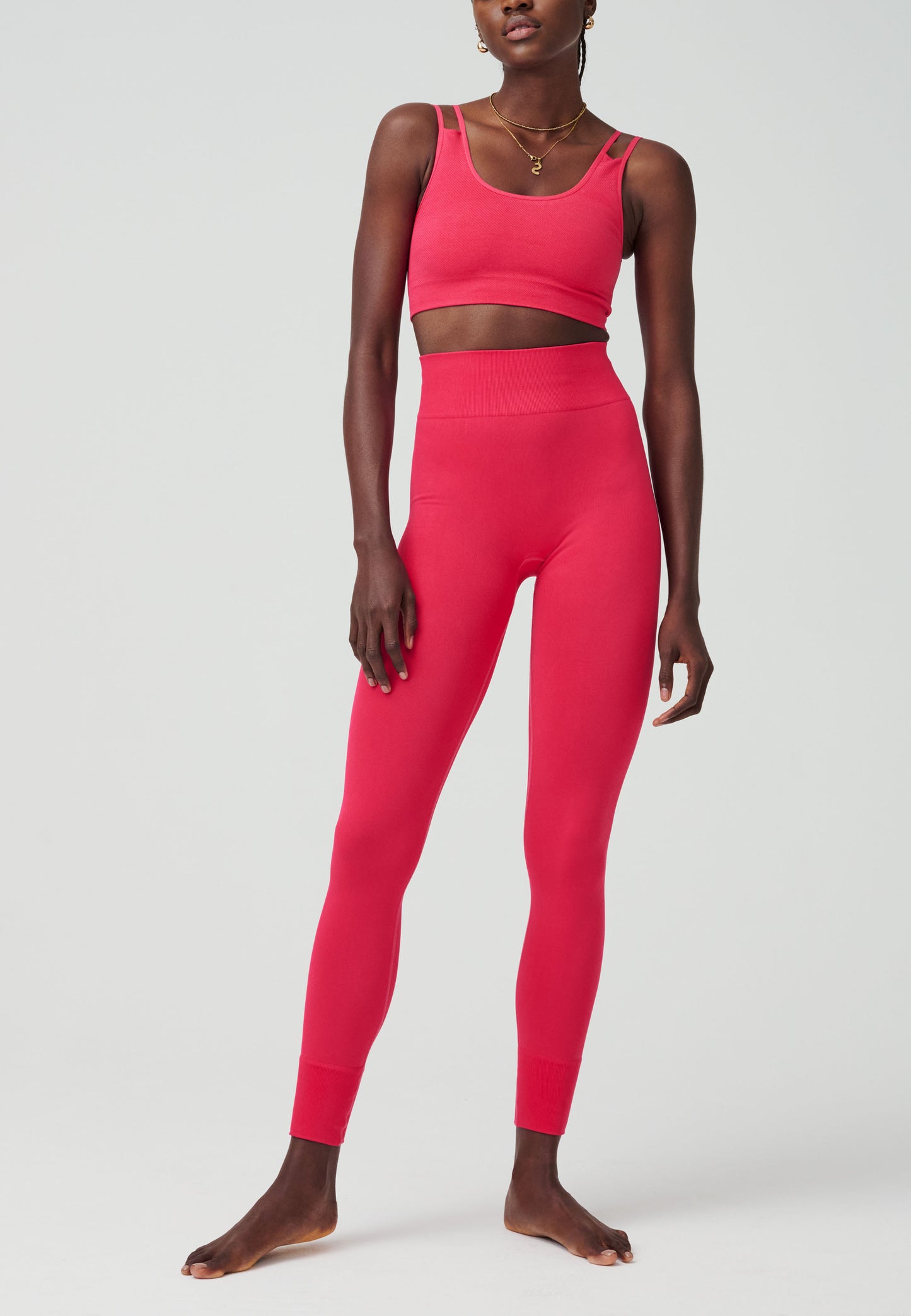 Soft Ribbed Shape Leggings - FINAL SALE