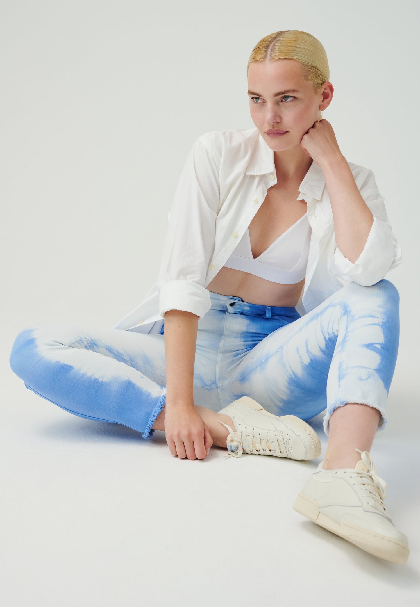 Cropped High Waist Shape Jeans