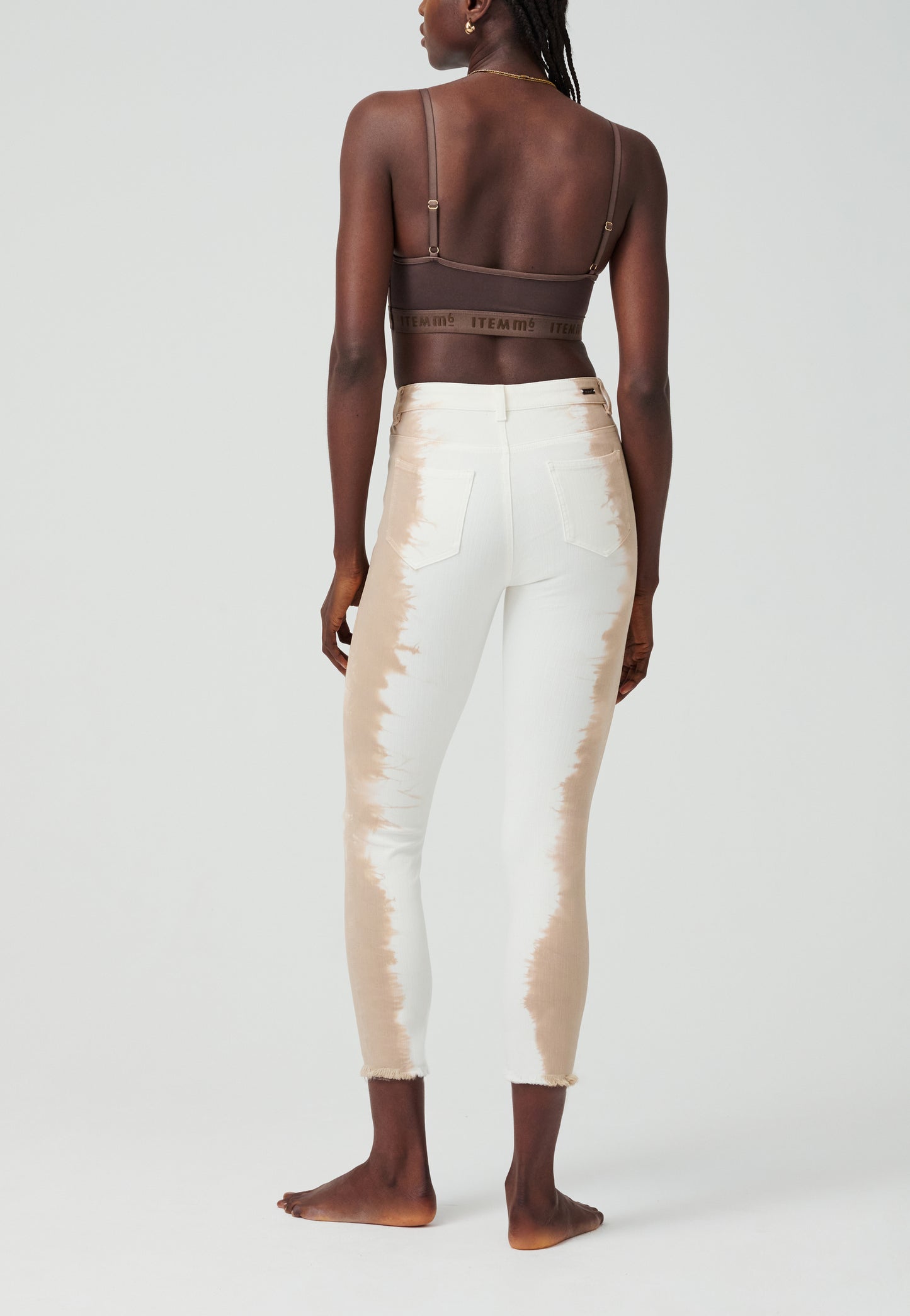 Cropped High Waist Shape Jeans