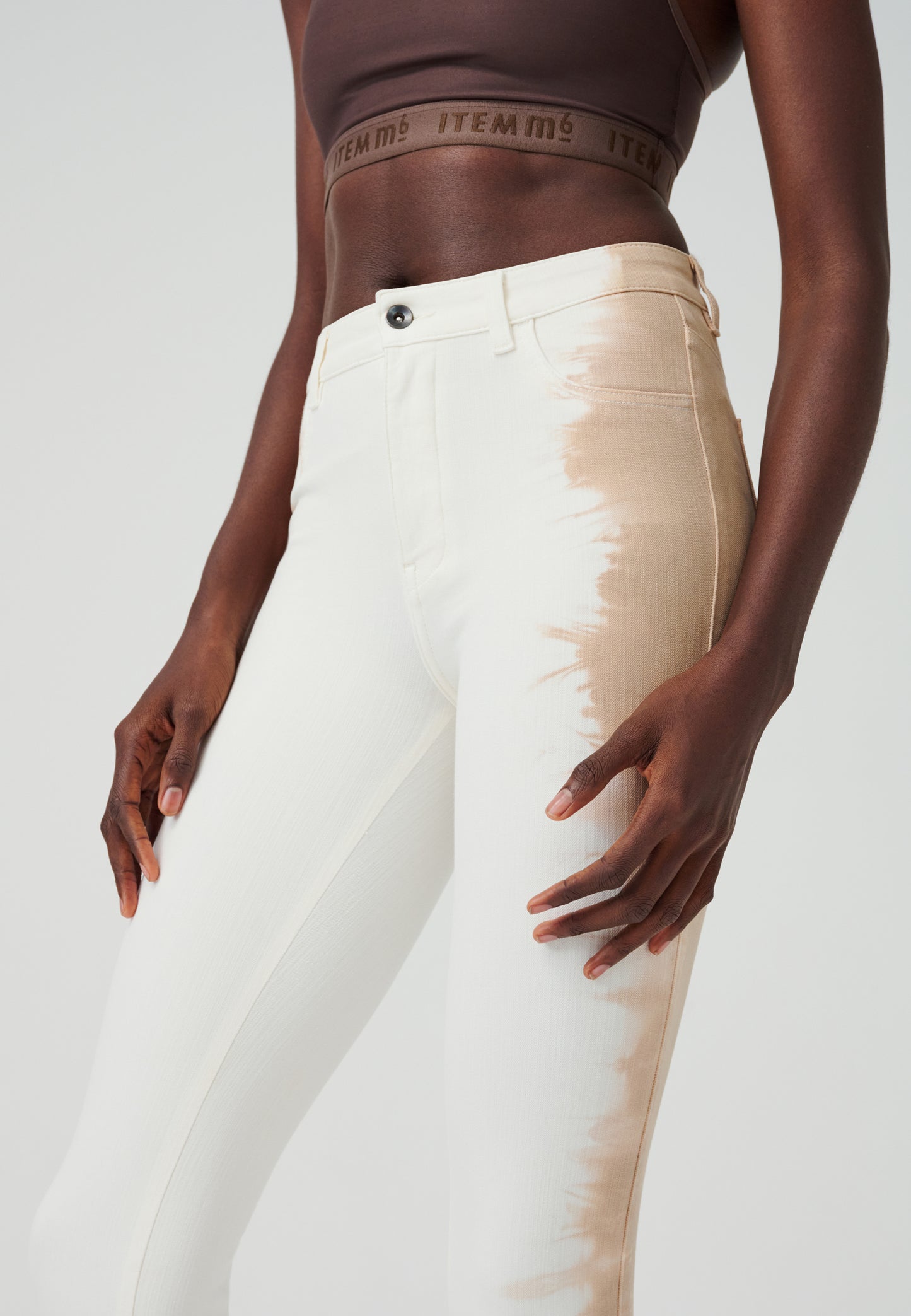 Cropped High Waist Shape Jeans