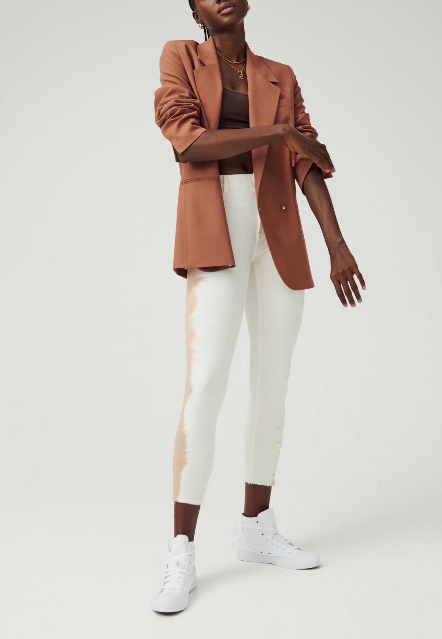 Cropped High Waist Shape Jeans