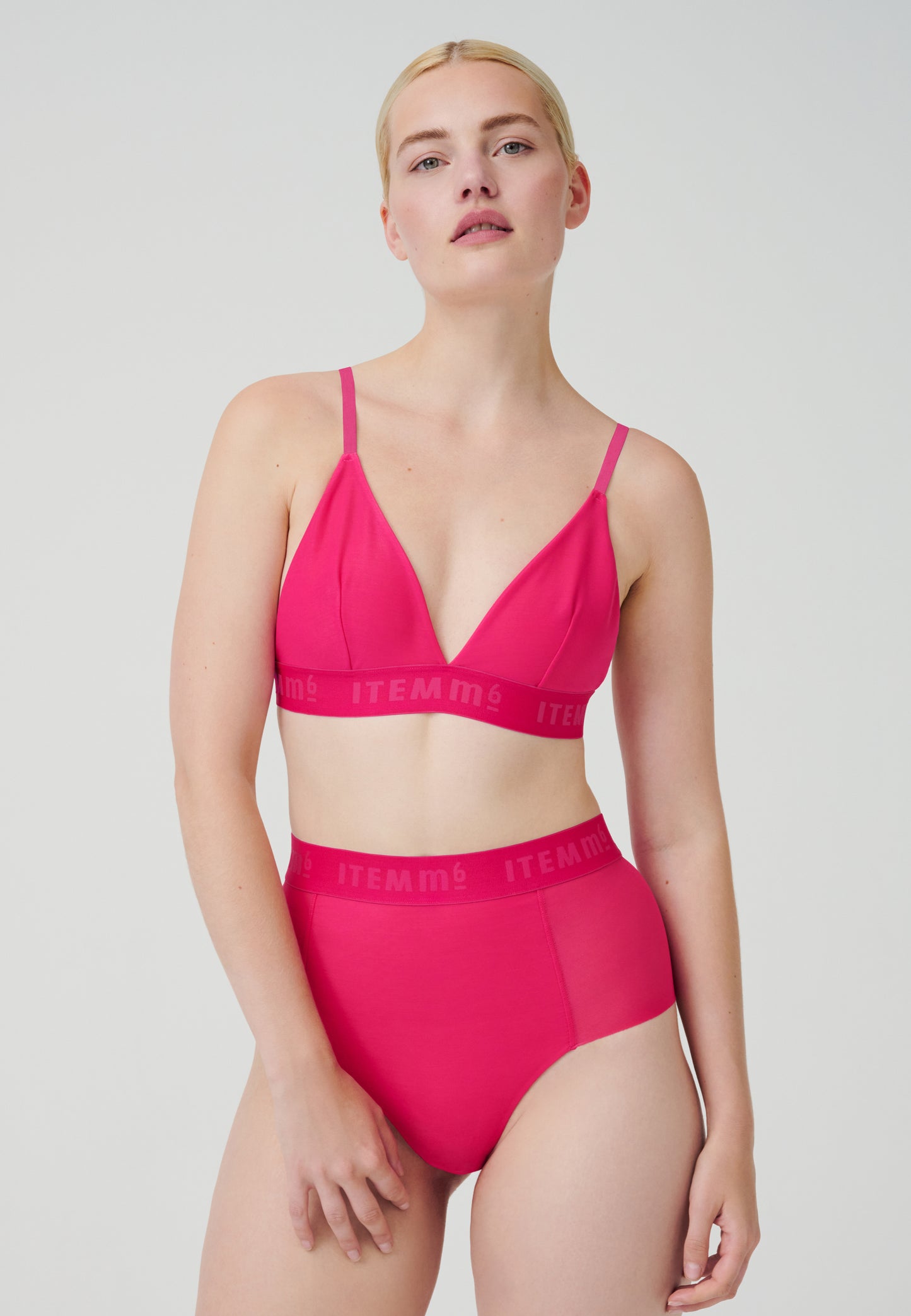 All Mesh Triangle Bralette