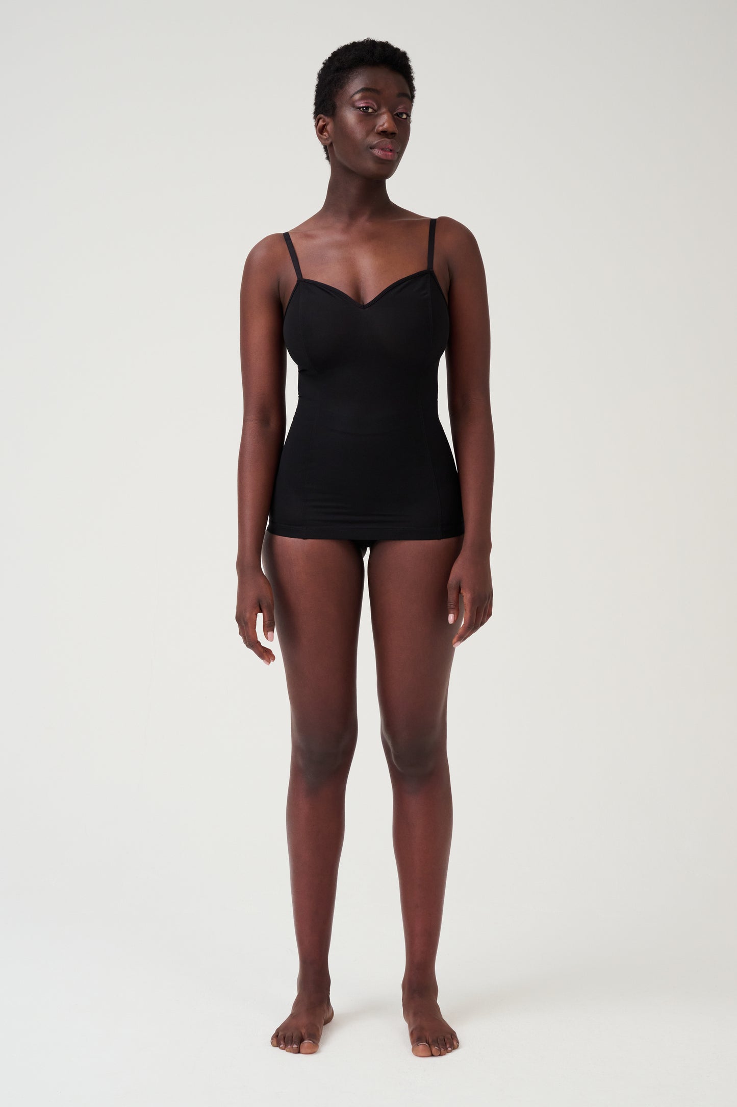 All Mesh Convertible Shape Camisole