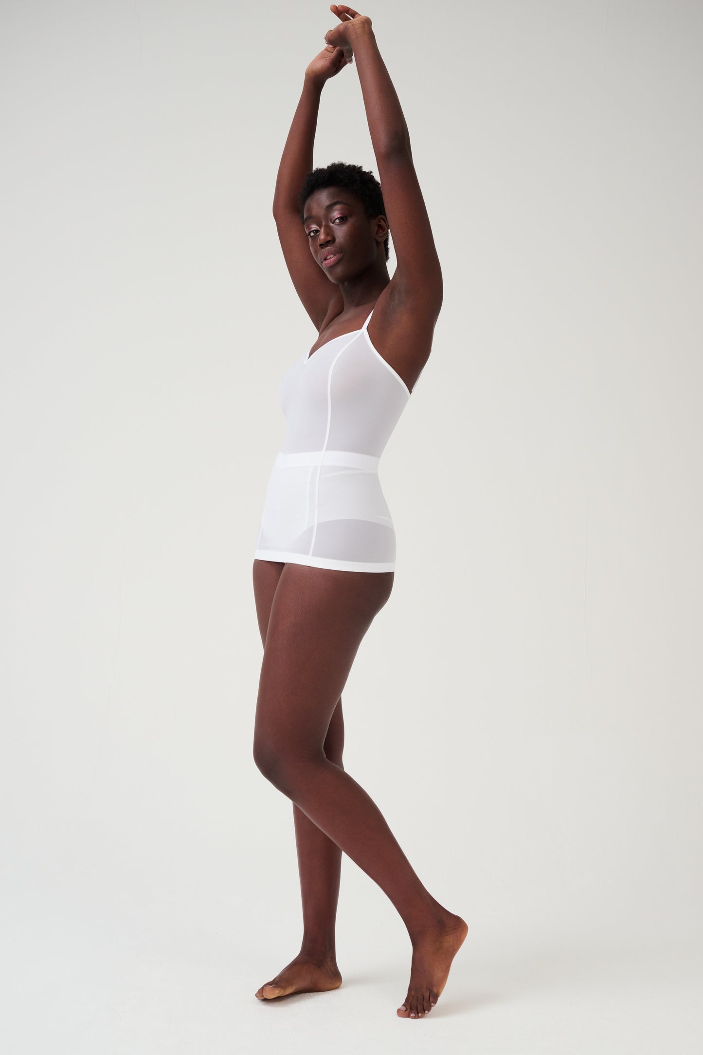 All Mesh Convertible Shape Camisole