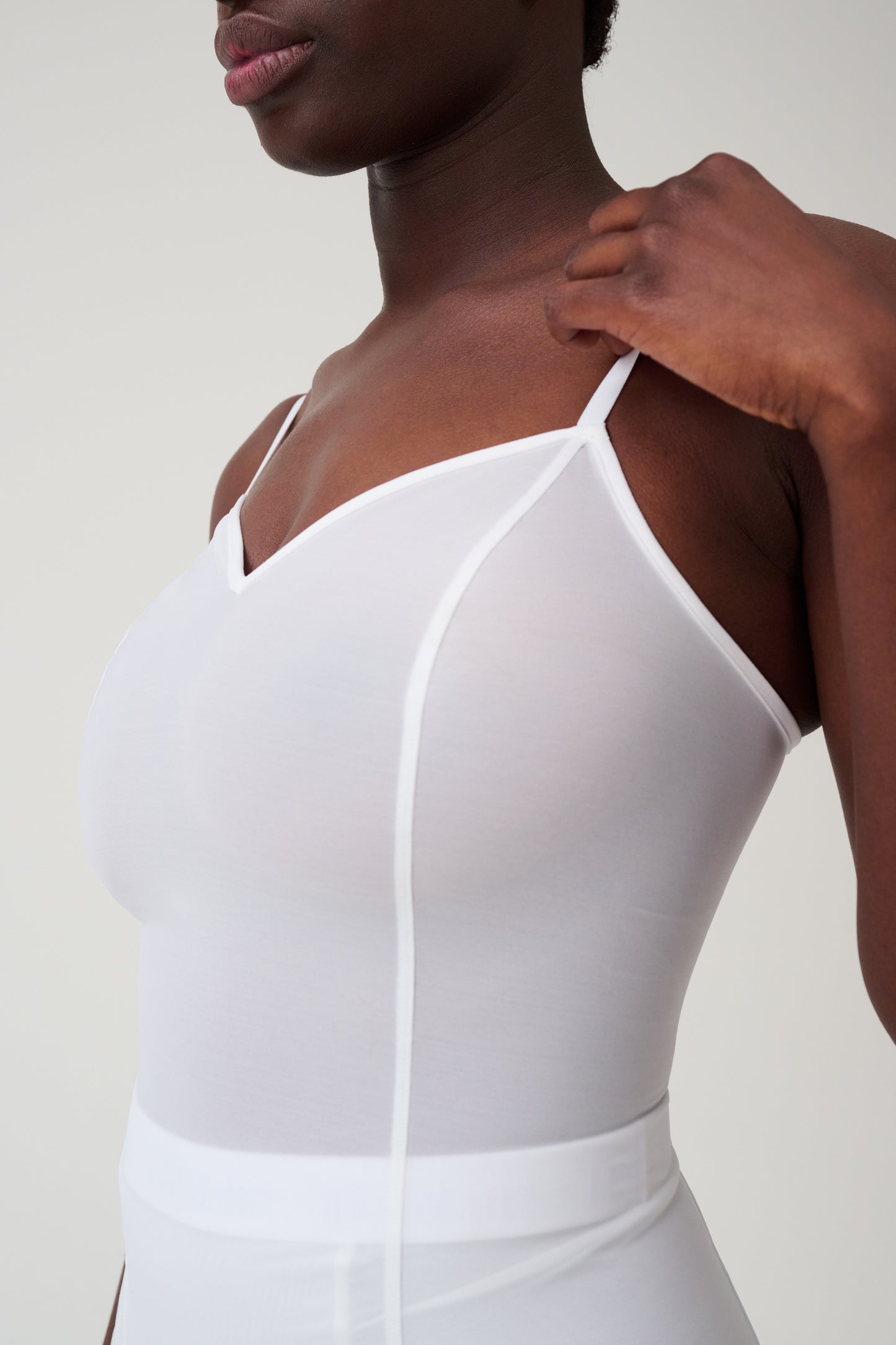 All Mesh Convertible Shape Camisole