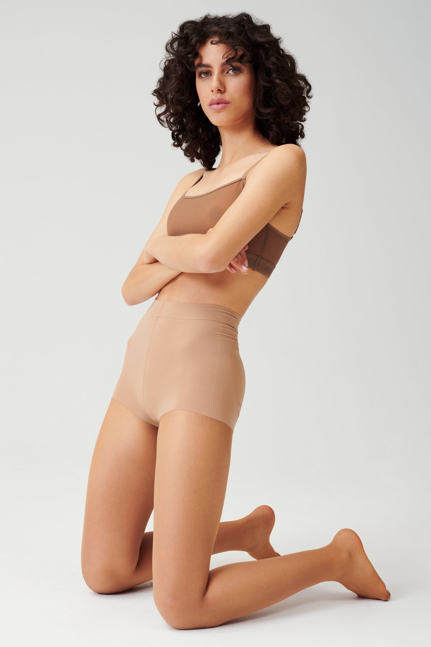 Invisible Contouring Sheer Compression Tights