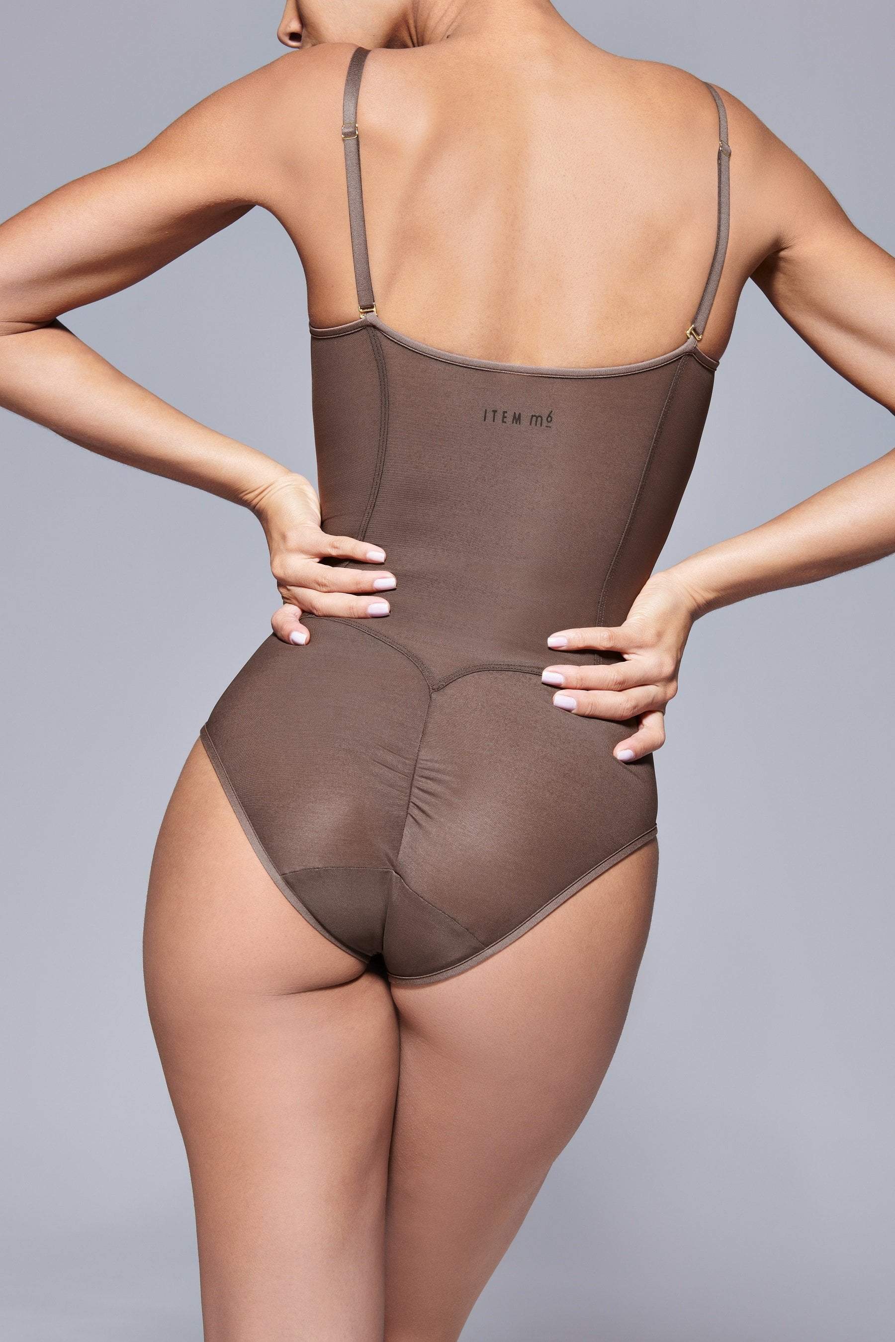 ITEM m6 All Mesh Shape Bodysuit