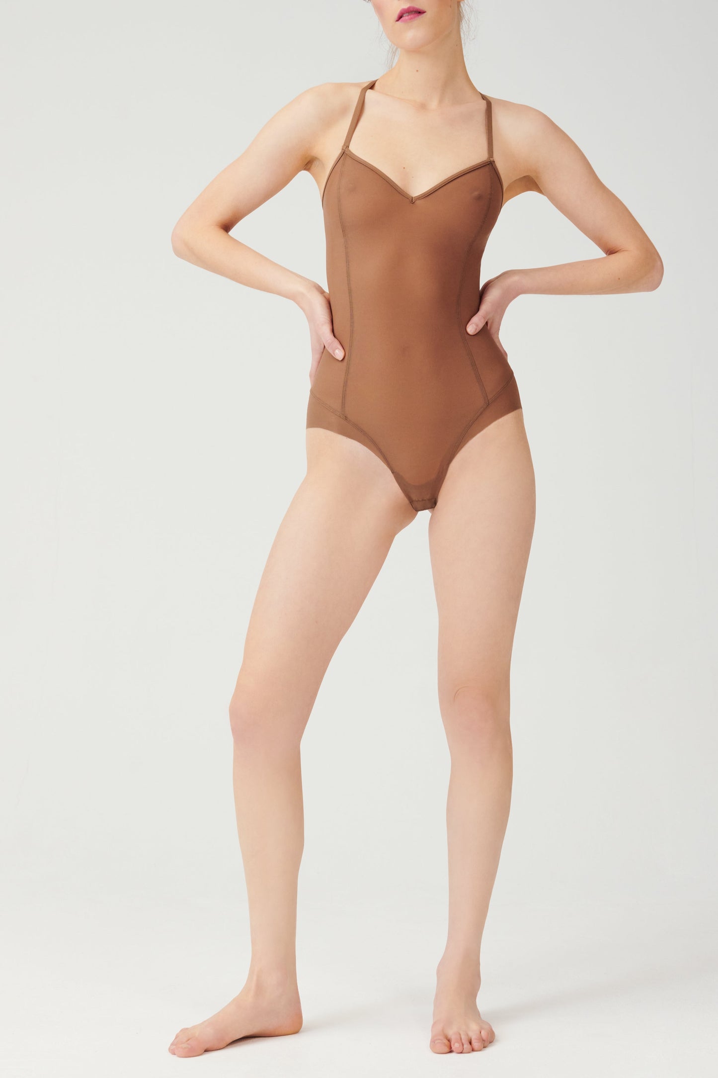 ITEM m6 All Mesh Low Back Bodysuit