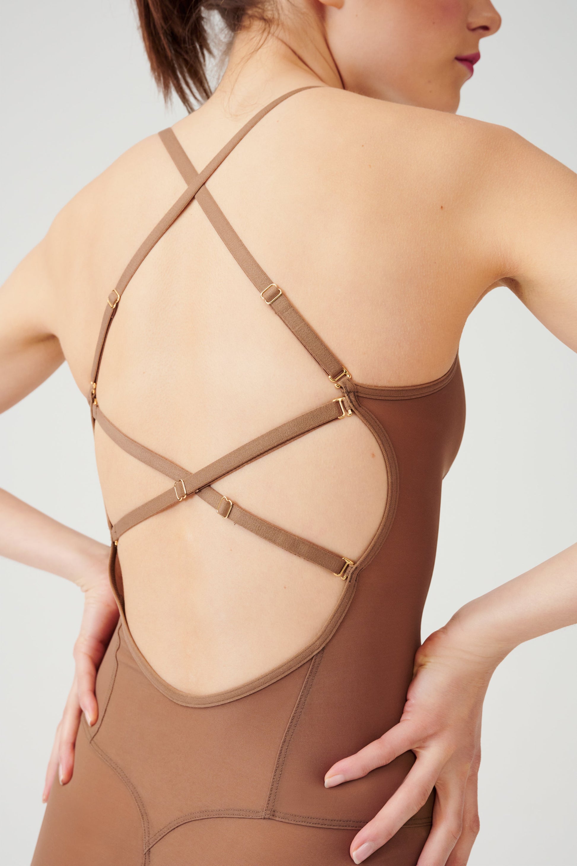 ITEM m6 All Mesh Low Back Bodysuit