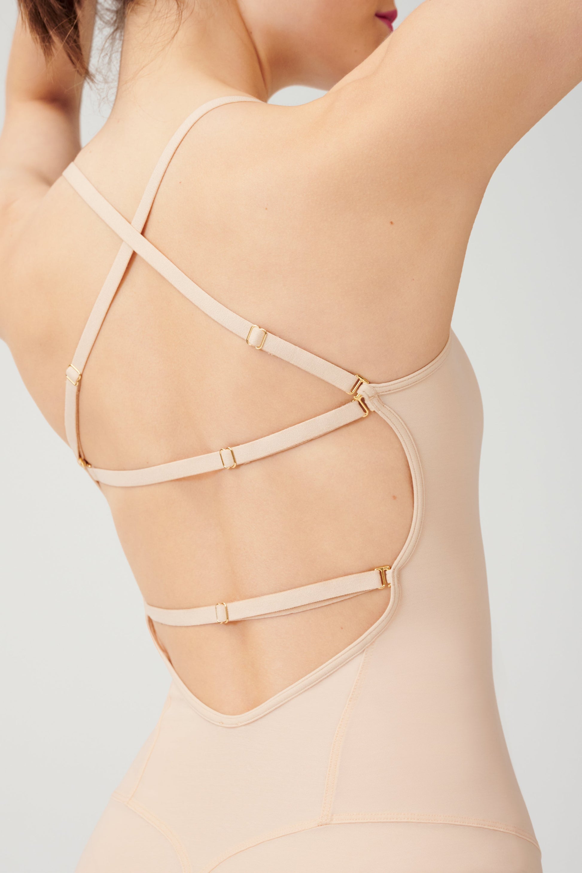 ITEM m6 All Mesh Low Back Bodysuit