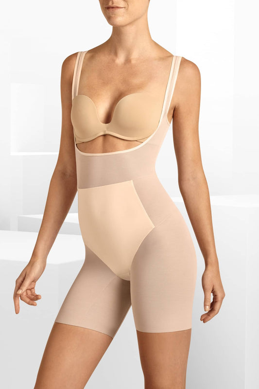 ITEM m6 Small‚0-4 / Apricot Open Bust Shapewear Bodysuit