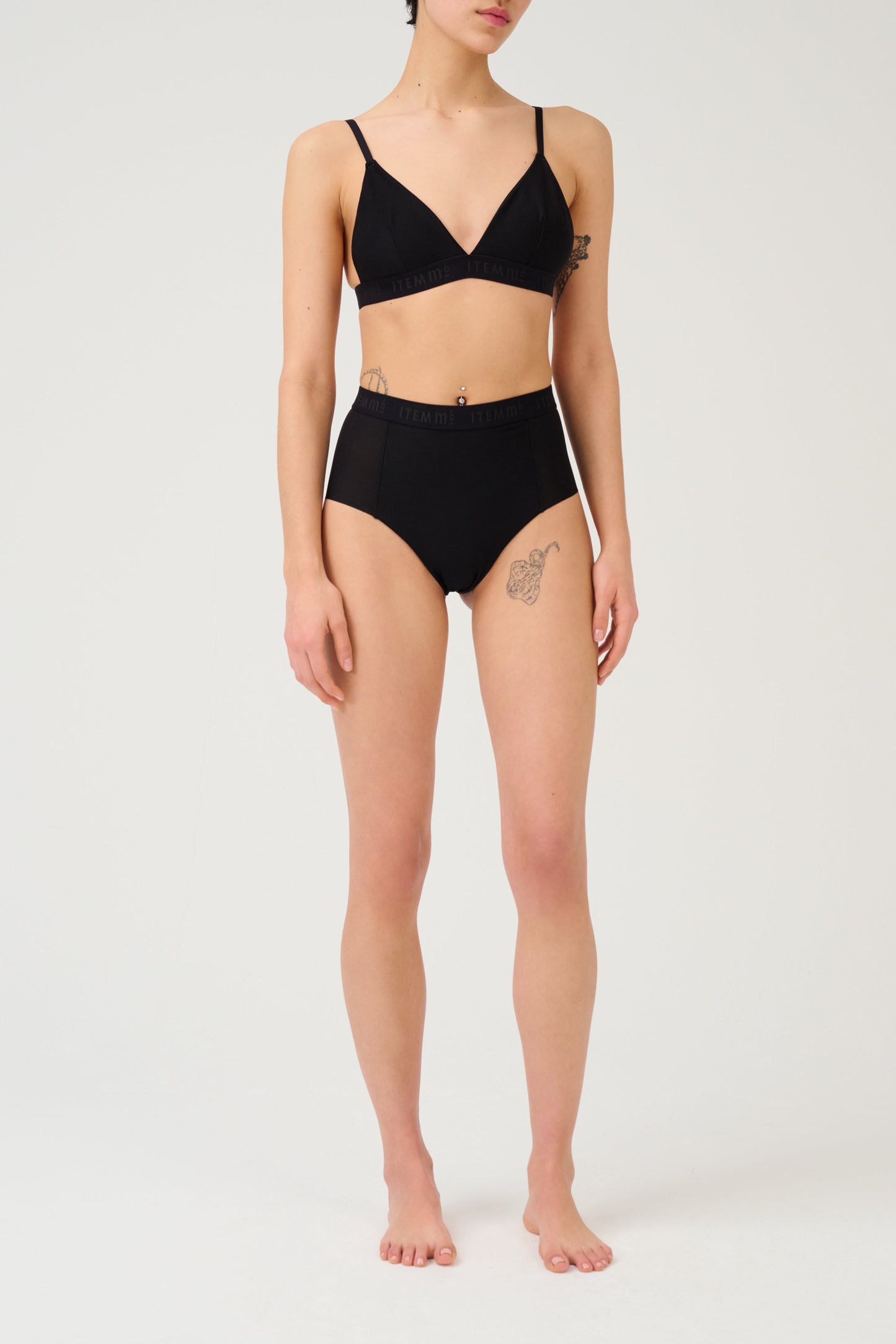 ITEM m6 All Mesh Triangle Bralette