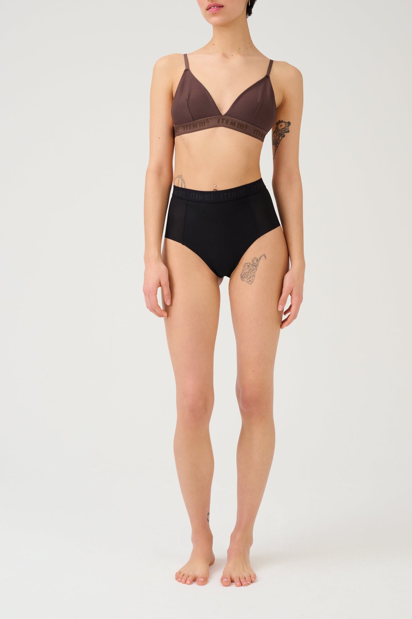 ITEM m6 All Mesh Triangle Bralette