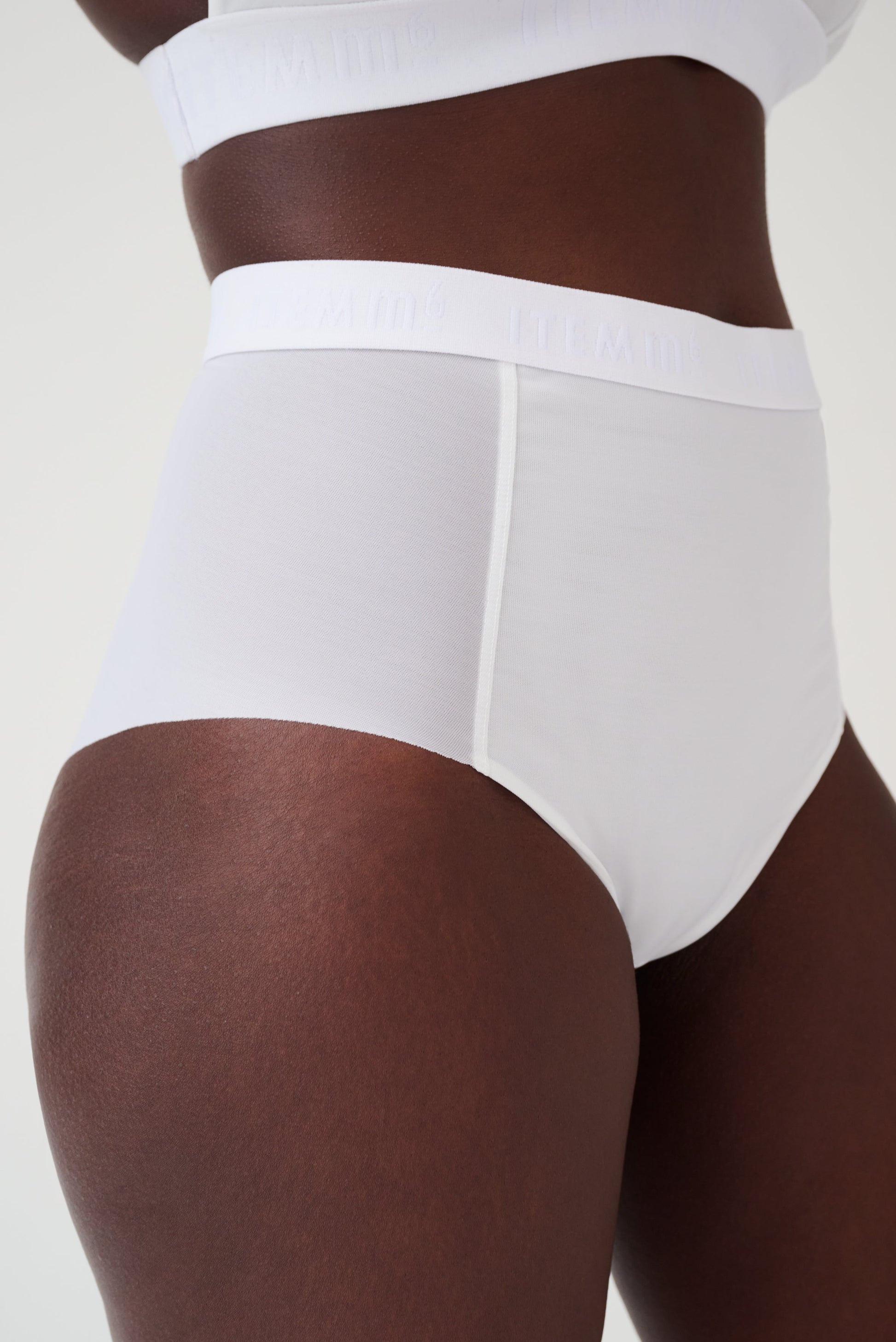 ITEM m6 All Mesh Shaping Brief Panty