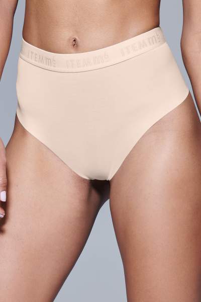 ITEM m6 S‚0-4 / Apricot All Mesh Brazilian Brief