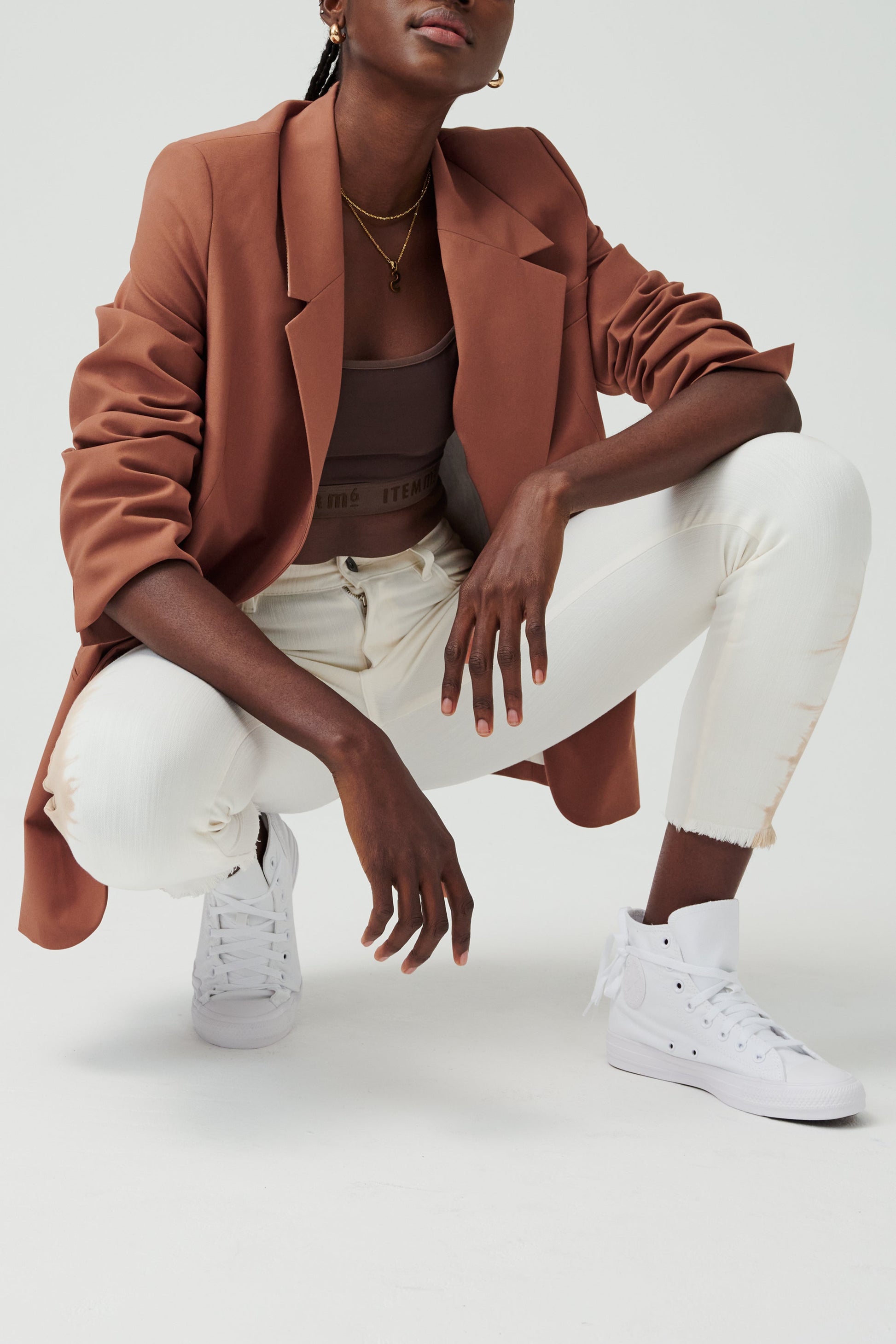 ITEM m6 Cropped High Waist Shape Jeans - Last Chance