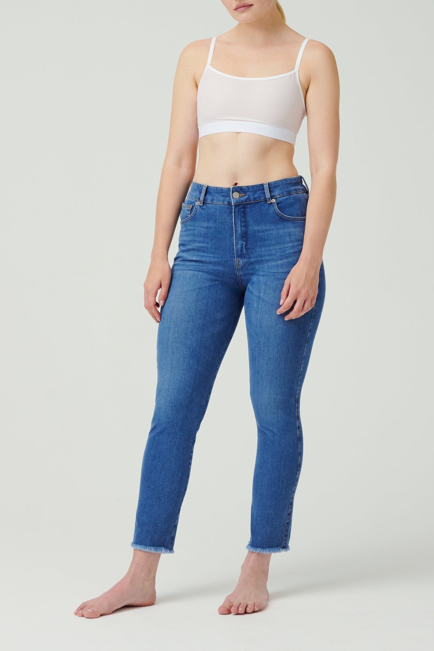 ITEM m6 Cropped High Waist Shape Jeans - Last Chance