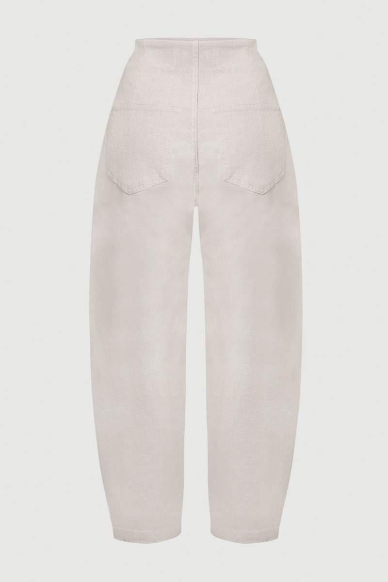 Relaxed High Rise Pants