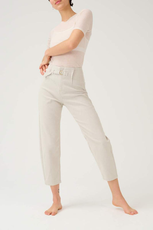 Relaxed High Rise Pants