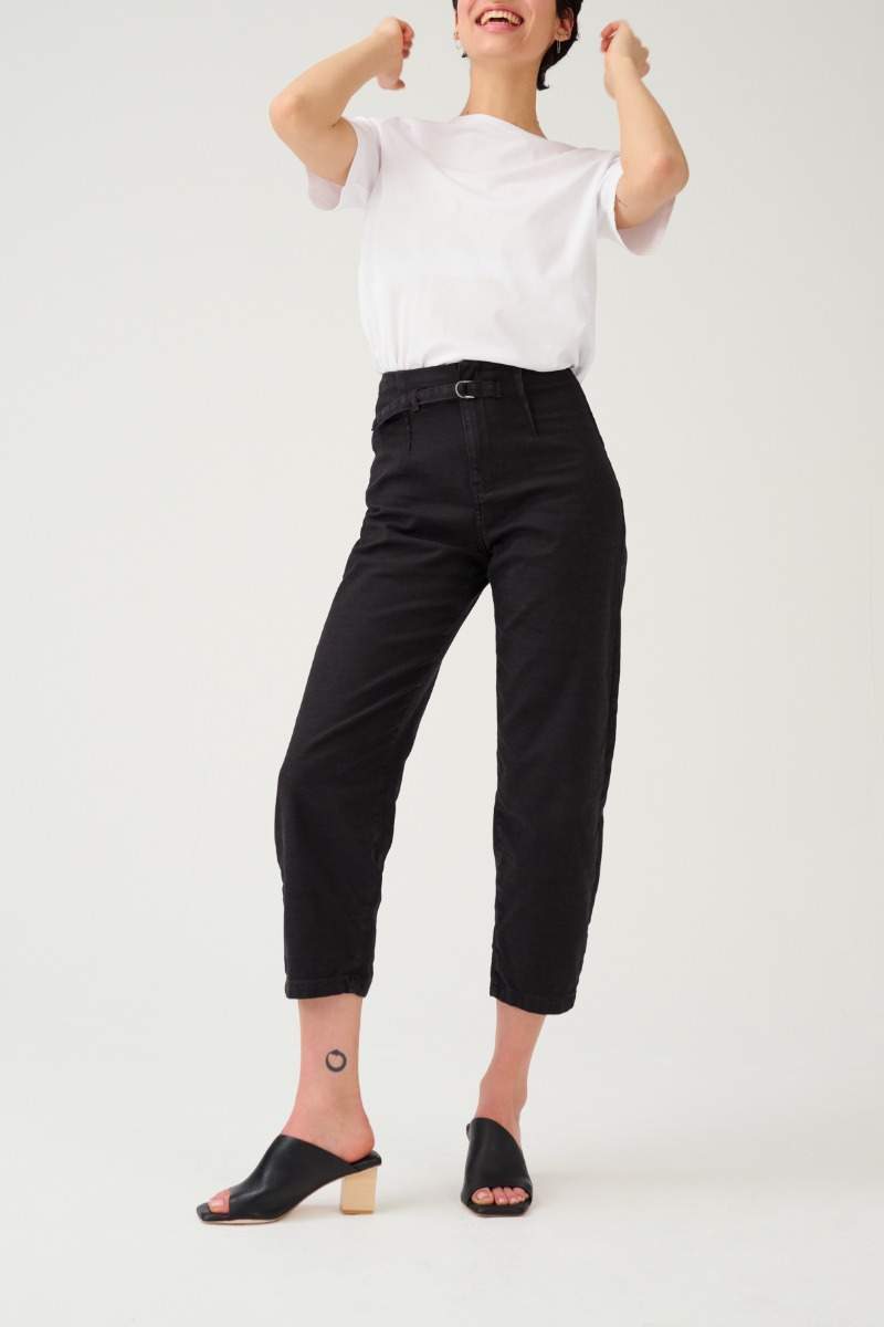 Relaxed High Rise Pants