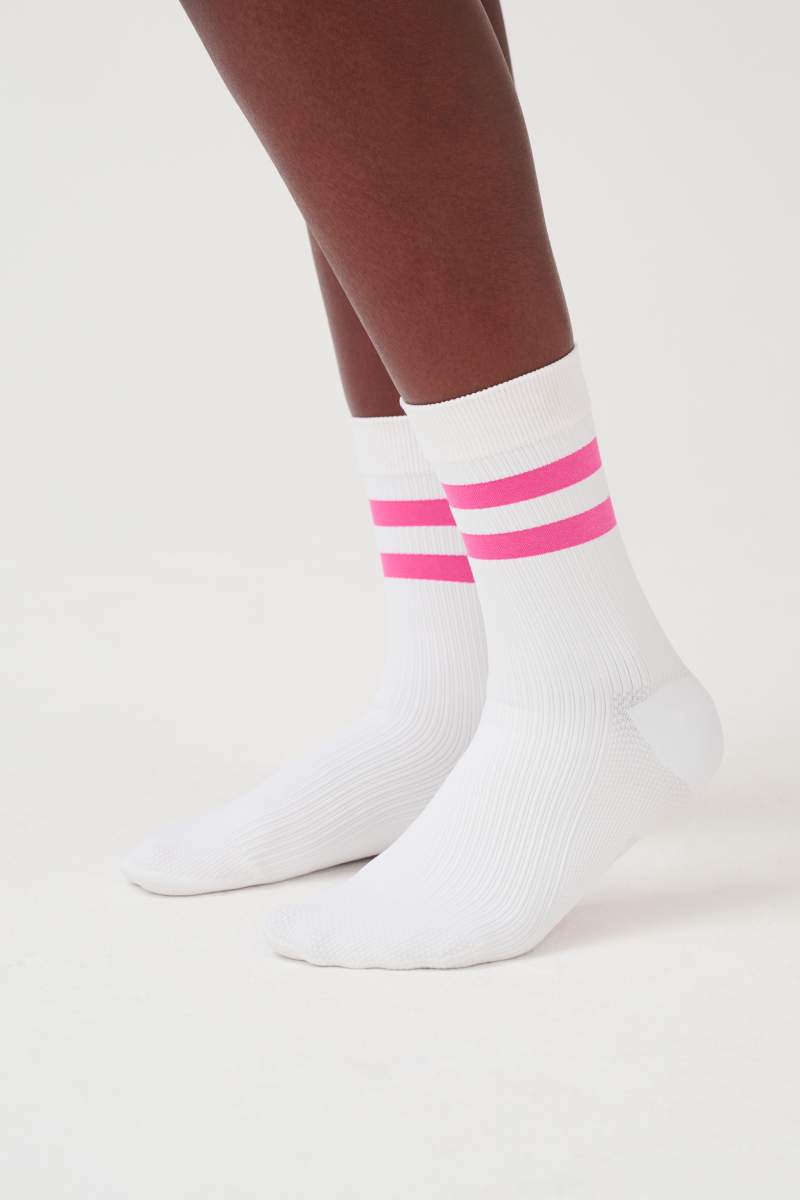 Conscious Compression Crew Ribbed Socks